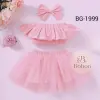 LILEN SHORT TOP SKIRT ( PINK )