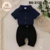 SHIRT & PANT COTTON (BLACK)