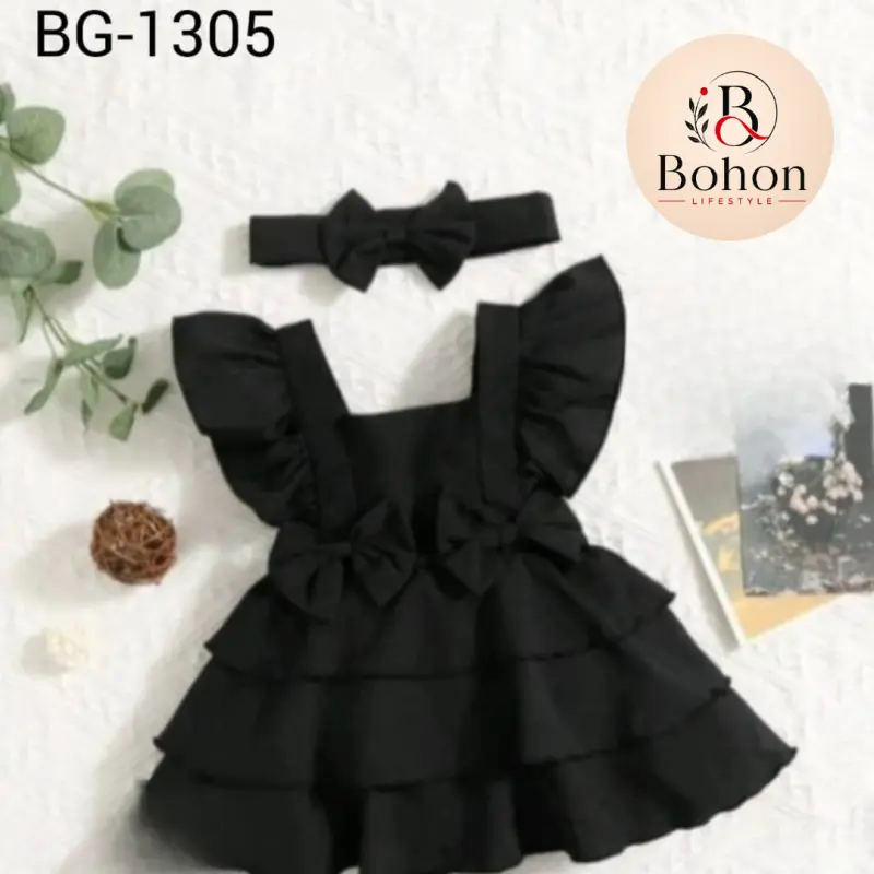 LILNE-FROCK-BLACK